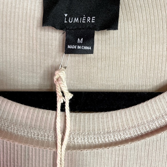 NWT Lumiere Tan Top - Picture 3 of 4